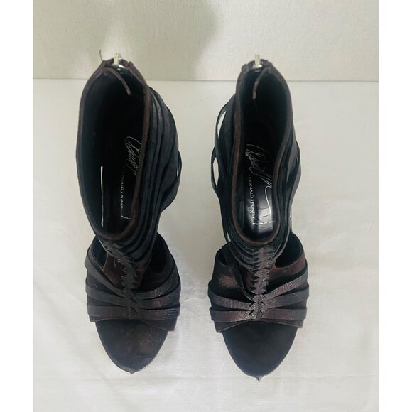 Donald J Pliner Womens High Heel Gladiator Sandals Size 9M - Picture 5 of 11